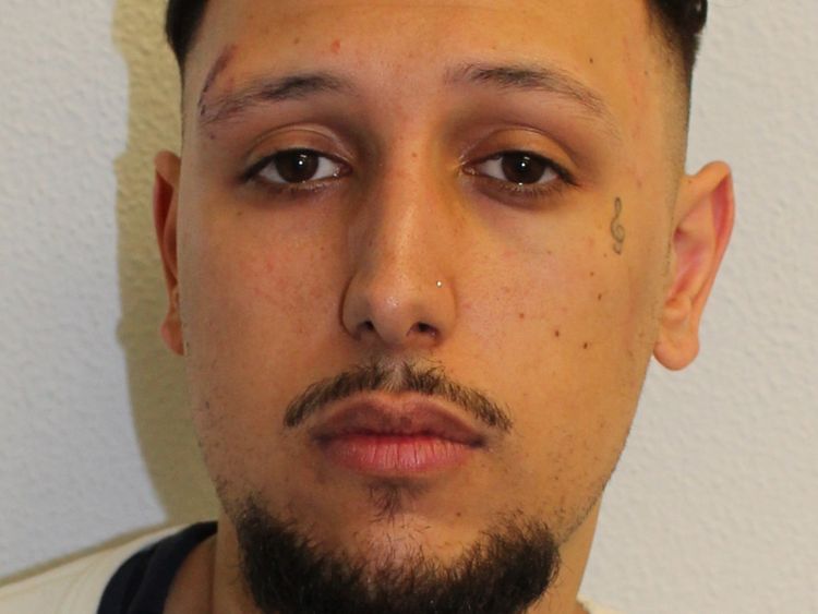 Jordan Gharib was jailed for his part in an unlicensed music event in east London which left several police officers injured