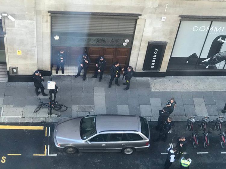 Armed Police Storm Sony London Offices After Stabbing