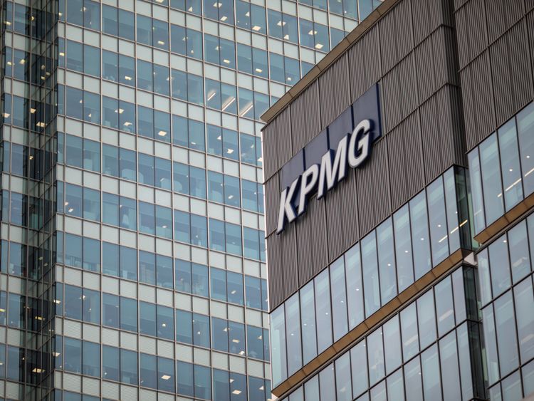 The KPMG offices at 15 Canada Square Canary Wharf
