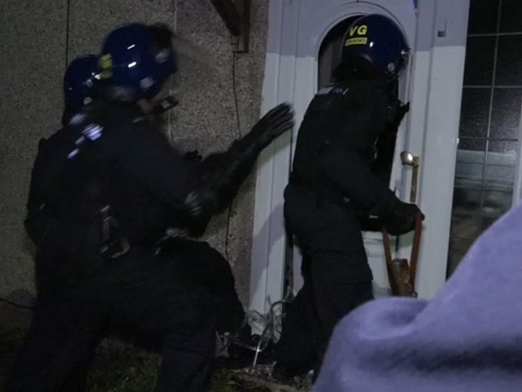 Police have made hundreds of arrests during raids on so-called 'trap houses'
