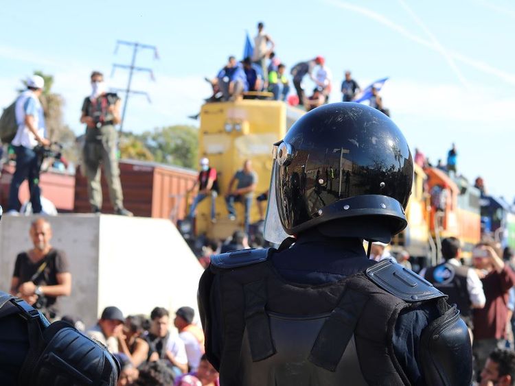 Mexico US border