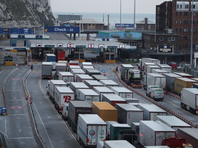 There is concern over the impact over a no-deal Brexit on key customs checks 