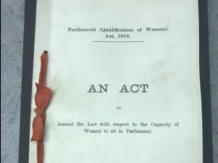 Qualification of Women's Act 