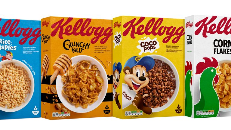 Kellogg&#39;s is adopting a traffic light labelling system on most of its cereal packaging