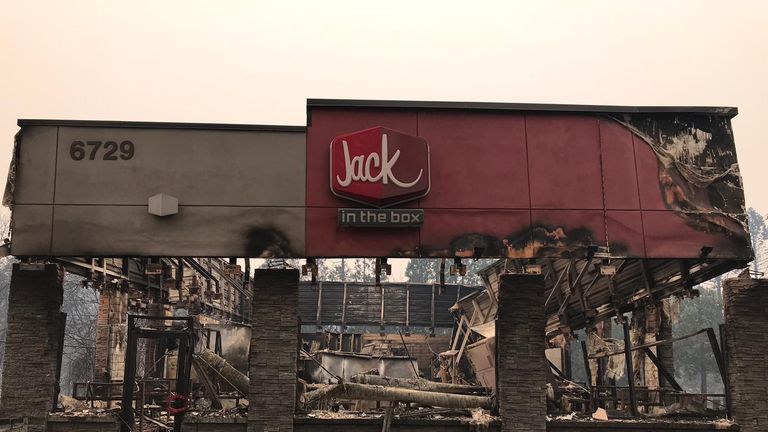 Jack in the Box has fast food restaurants across 21 states