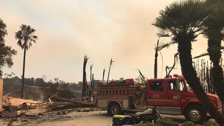 California Wildfires: Malibu Hit By Fires That Burst Alive Without ...