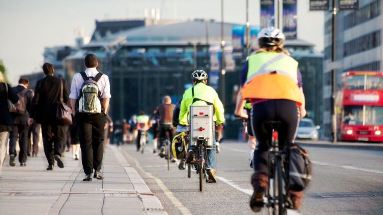 Local councils are being encouraged to spend more on cycling and walking infrastructure