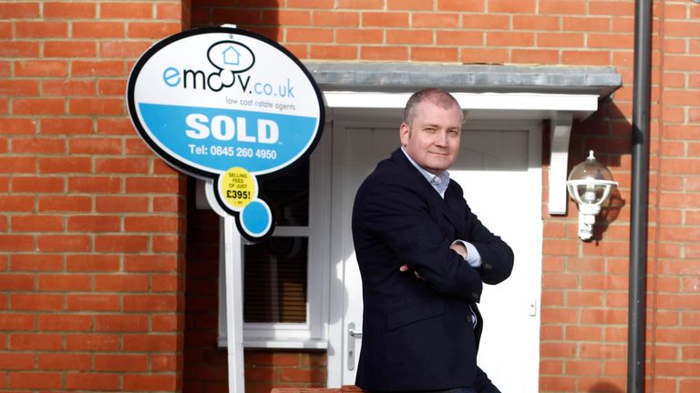 Russell Quirk, Founder of low cost online estate agency eMoov.co.uk 28/1/2014