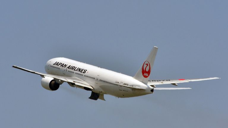 The pilot was due to take off in Japan Airlines flight from Heathrow
