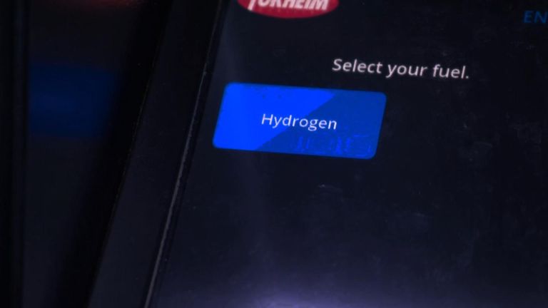 The only by-product of using hydrogen to power a car is water 