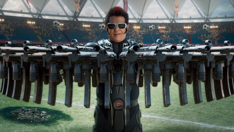 2.0, the most expensive Indian film ever, has been released in cinemas