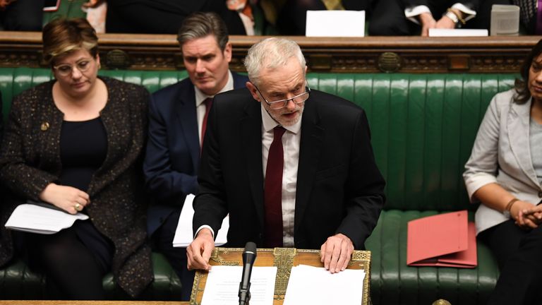 Jeremy Corbyn Pic: UK Parliament/Jessica Taylor