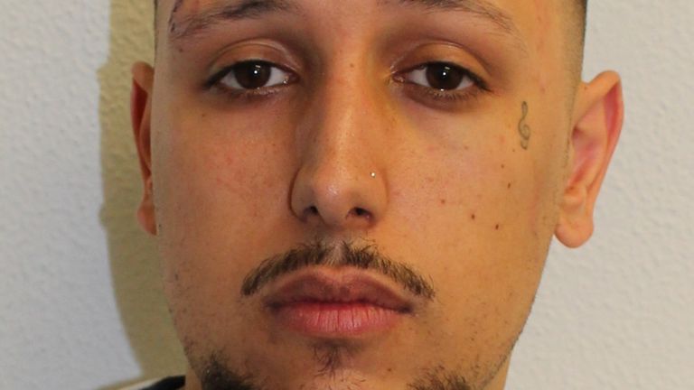 Jordan Gharib was jailed for his part in an unlicensed music event in east London which left several police officers injured