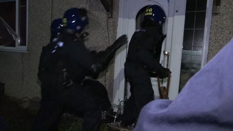 Police have made hundreds of arrests during raids on so-called &#39;trap houses&#39;