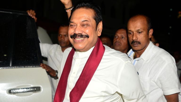 The EU is worried about Mahinda Rajapakse returning to power