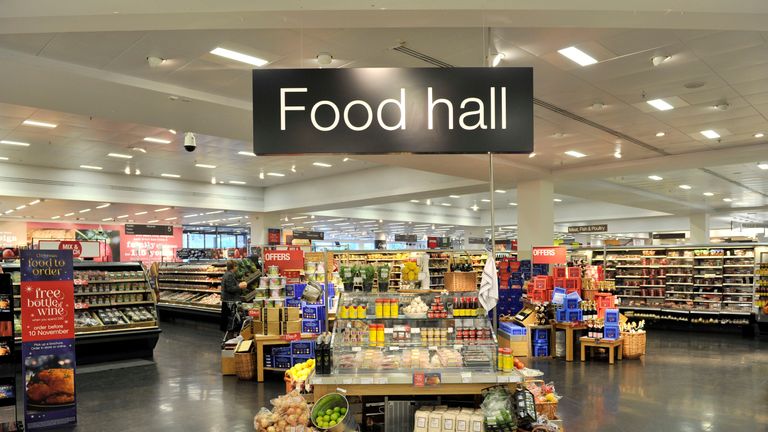 M&S has reportedly explored splitting the food offering from its wider retail operation. Pic: M&S