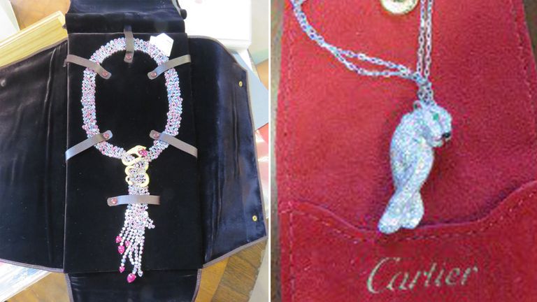 Jewellery seized from Christies linked to the unexplained wealth order imposed on Zamira Hajiyeva