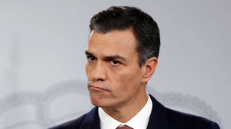 Pedro Sanchez, Spain&#39;s prime minister, is demanding changes to the Brexit deal