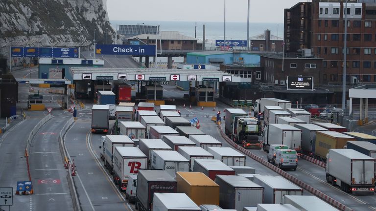 There is concern over the impact over a no-deal Brexit on key customs checks 