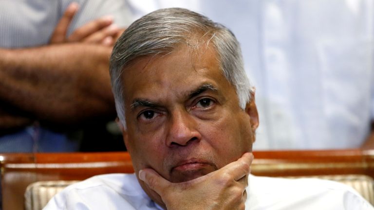 Ranil Wickremesinghe has refused to accept his dismissal