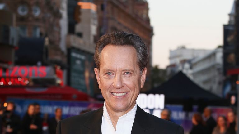 Richard E Grant attends the UK Premiere of Can You Ever Forgive Me? & Headline gala during the BFI London Film Festival 2018