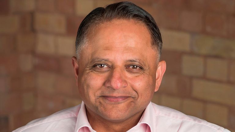 Rooney Anand is the chief executive of Greene King. Pic: Greene King