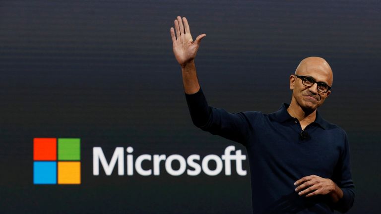 Microsoft CEO Satya Narayana Nadella