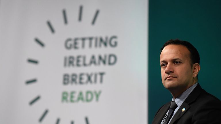 Ireland&#39;s Taoiseach Leo Varadkar 