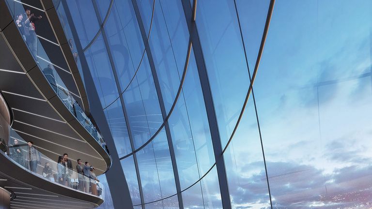 Sky bridges will ensure visitors get a unique view of London