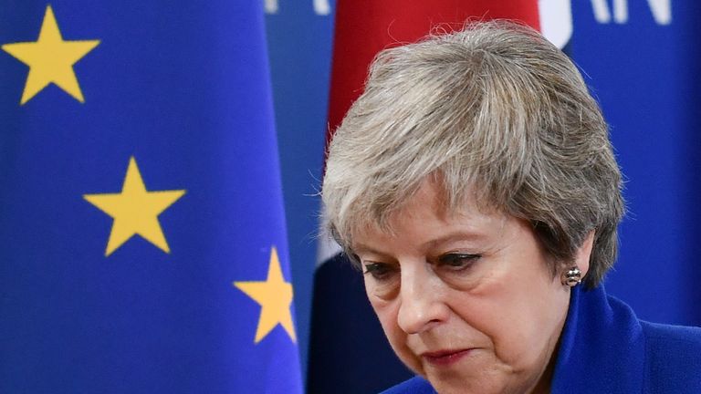 Theresa May is set to face the Commons on Monday afternoon