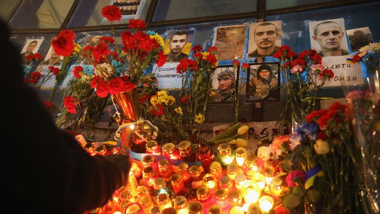 .An anniversary in 2015 paid tribute to those who lost their lives in the Maidan protests