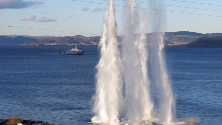 Thirty-one countries took part in the war games