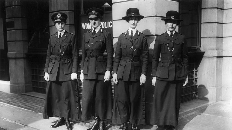 Female police officers were introduced to monitor women&#39;s behaviour