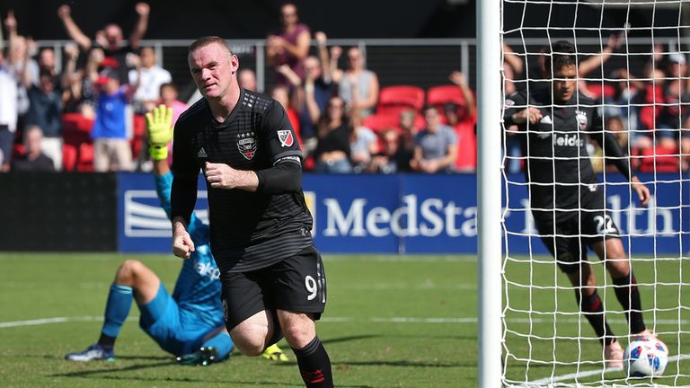 Wayne Rooney joined MLS side DC United