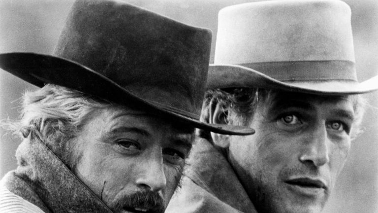 Robert Redford and Paul Newman in Butch Cassidy and the Sundance Kid - screenwriter William Goldman