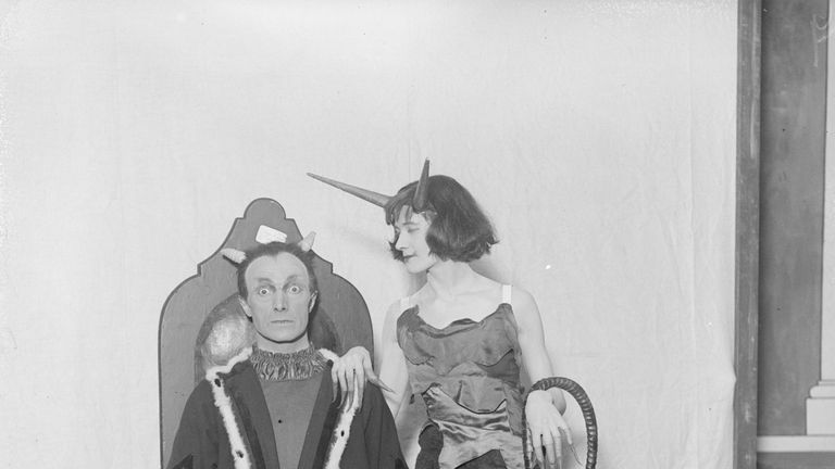 The woman&#39;s devil in the play &#39;The First Distiller&#39; in 1917