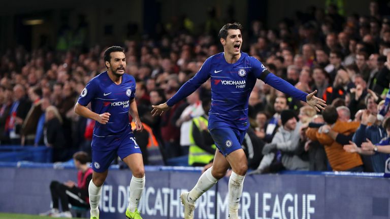 Atletico Madrid In Talks To Sign Alvaro Morata From Chelsea Sky News