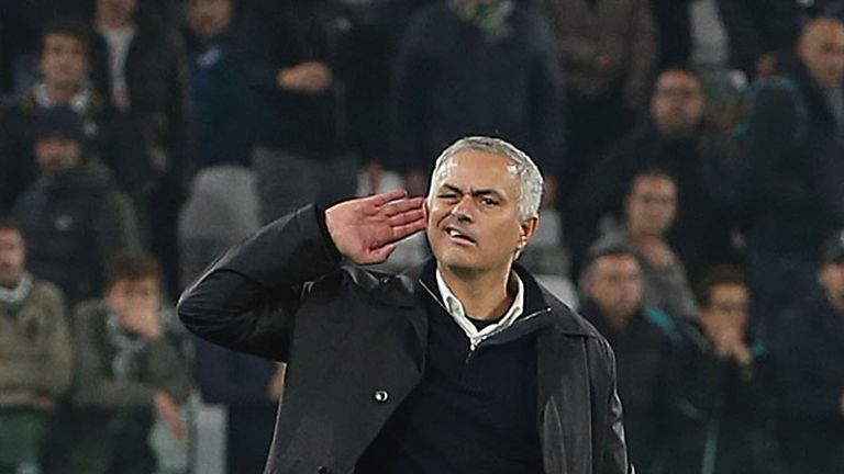 Jose explains ear gesture in Turin | Video | Watch TV Show | Sky Sports