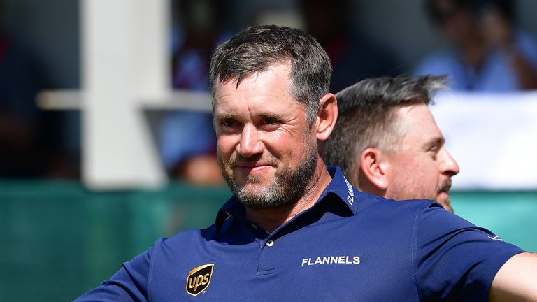 1:11
Lee Westwood fought back the tears after ending his victory drought at the Nedbank Golf Challenge
