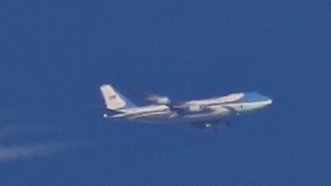 ‘That’s shiny’: How a United Kingdom plane spotter cracked Trump's secret
