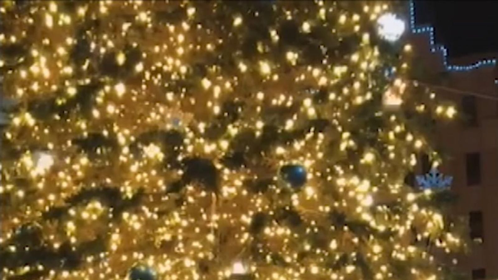 Attempted Christmas tree arson in Texas US News Sky News