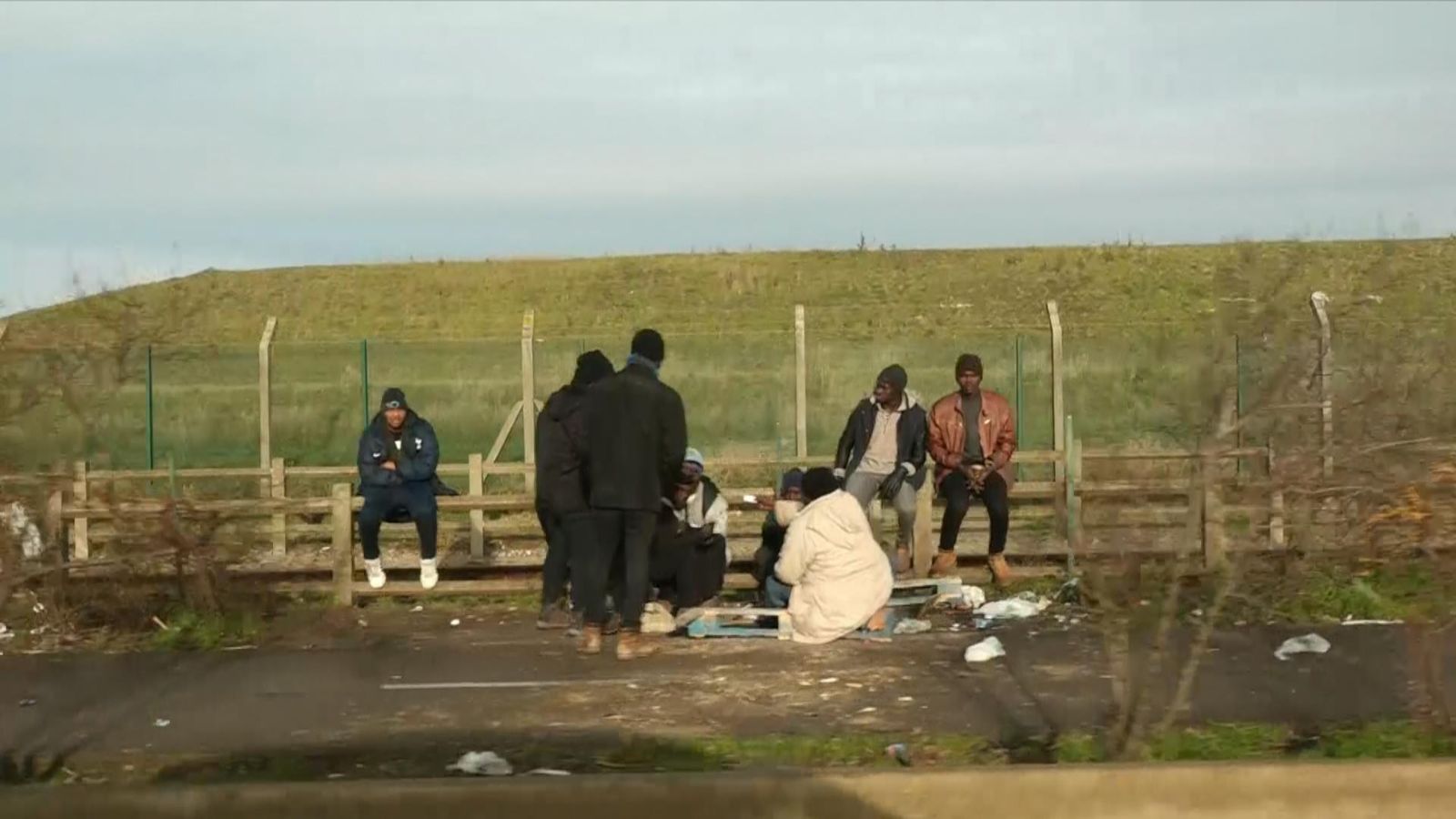 Calais migrants divided by chances of crossing Channel UK News Sky News