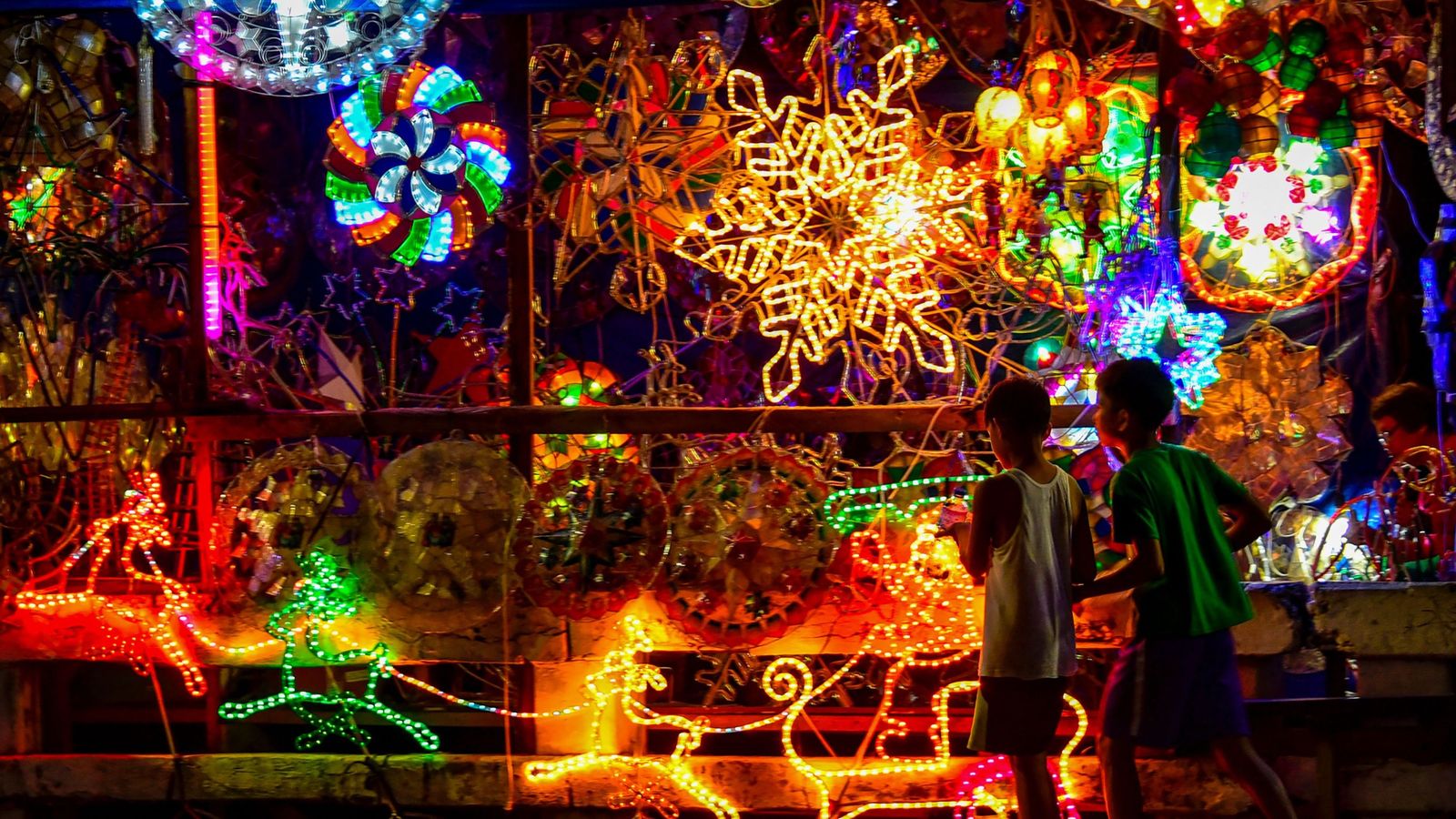 Manila Christmas Events 2022 Christmas Around The World In Pictures | World News | Sky News