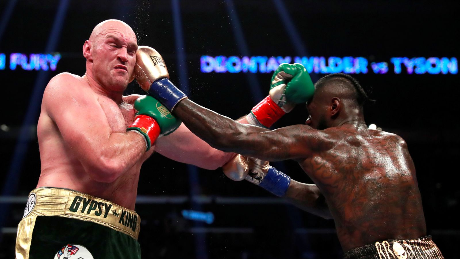 Tyson Fury draws with Deontay Wilder after Briton knocked down twice in world title ...