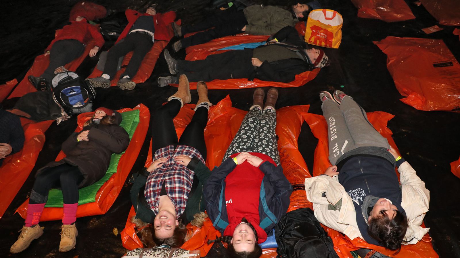 'World's biggest sleepout' raises £3m for the homeless UK News Sky