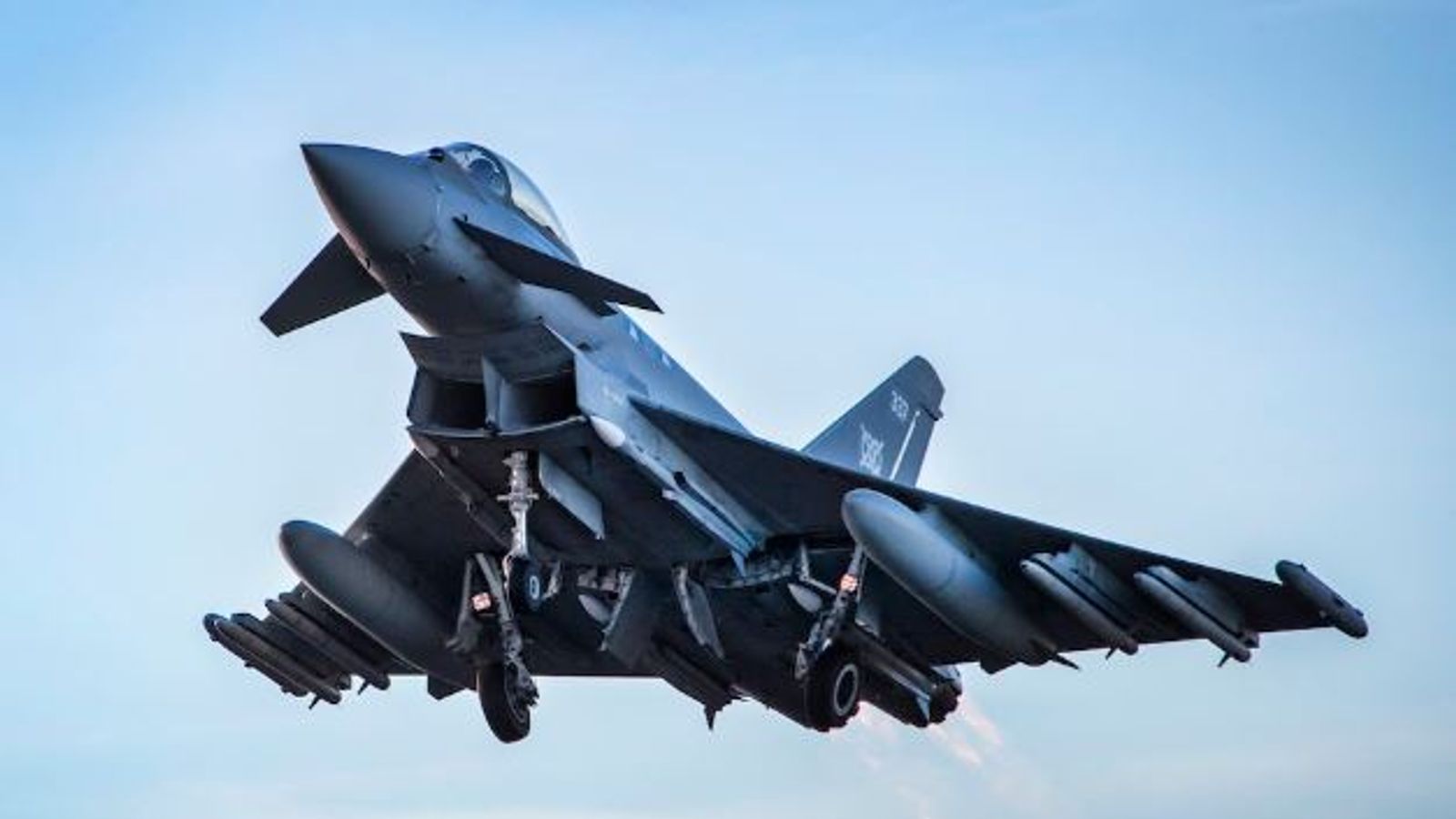 RAF Typhoons Scrambled In Response To 'unidentified Aircraft ...