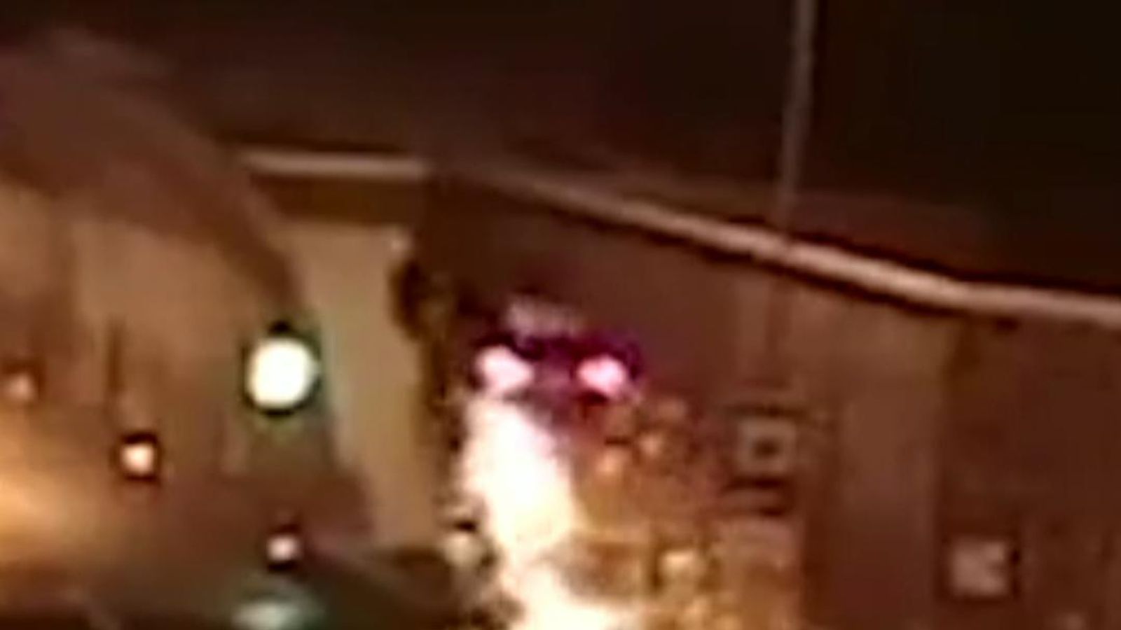 Miraculous escape after car soars into tunnel in Slovakia | World News ...
