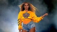 Beyonce performed at the Global Citizen Festival: Mandela 100 music festival