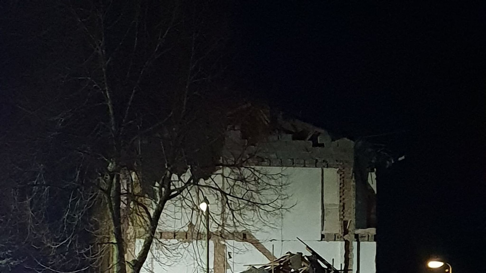 Andover explosion Firefighters searching collapsed house find body