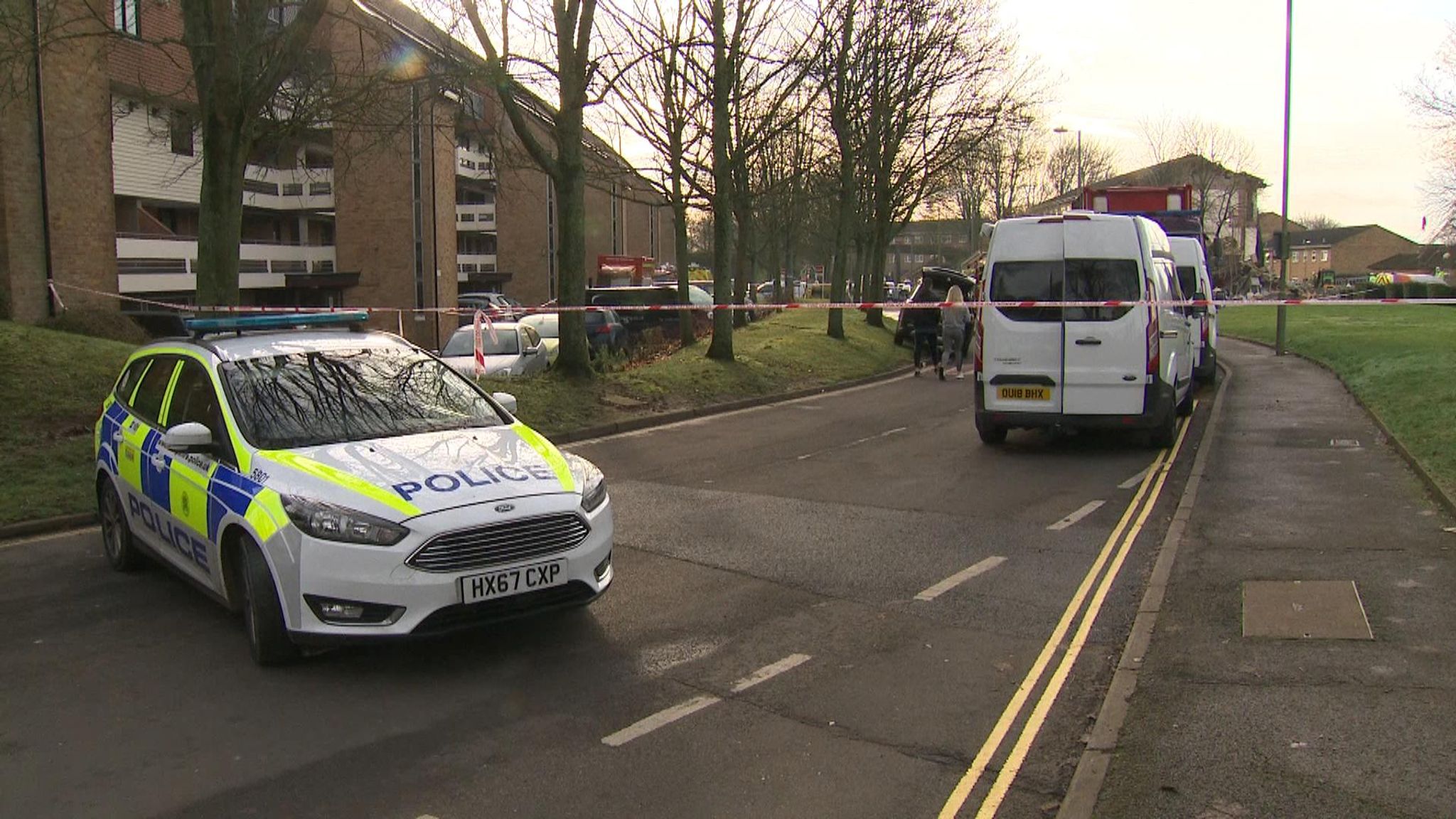 Andover explosion Firefighters searching collapsed house find body
